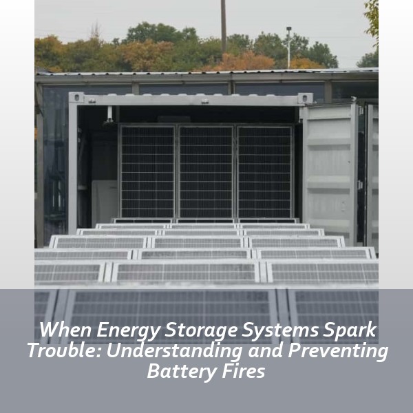 When Energy Storage Systems Spark Trouble: Understanding and Preventing Battery Fires